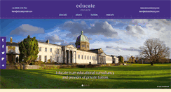 Desktop Screenshot of educateprivate.com